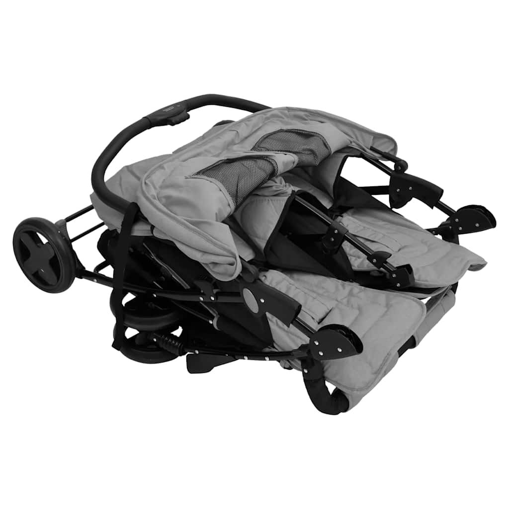 Poussette double pliable